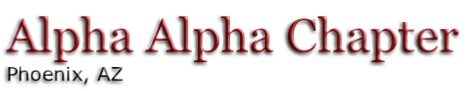 Alpha Alpha Chapter Phoenix, AZ