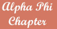 Alpha Phi Banner